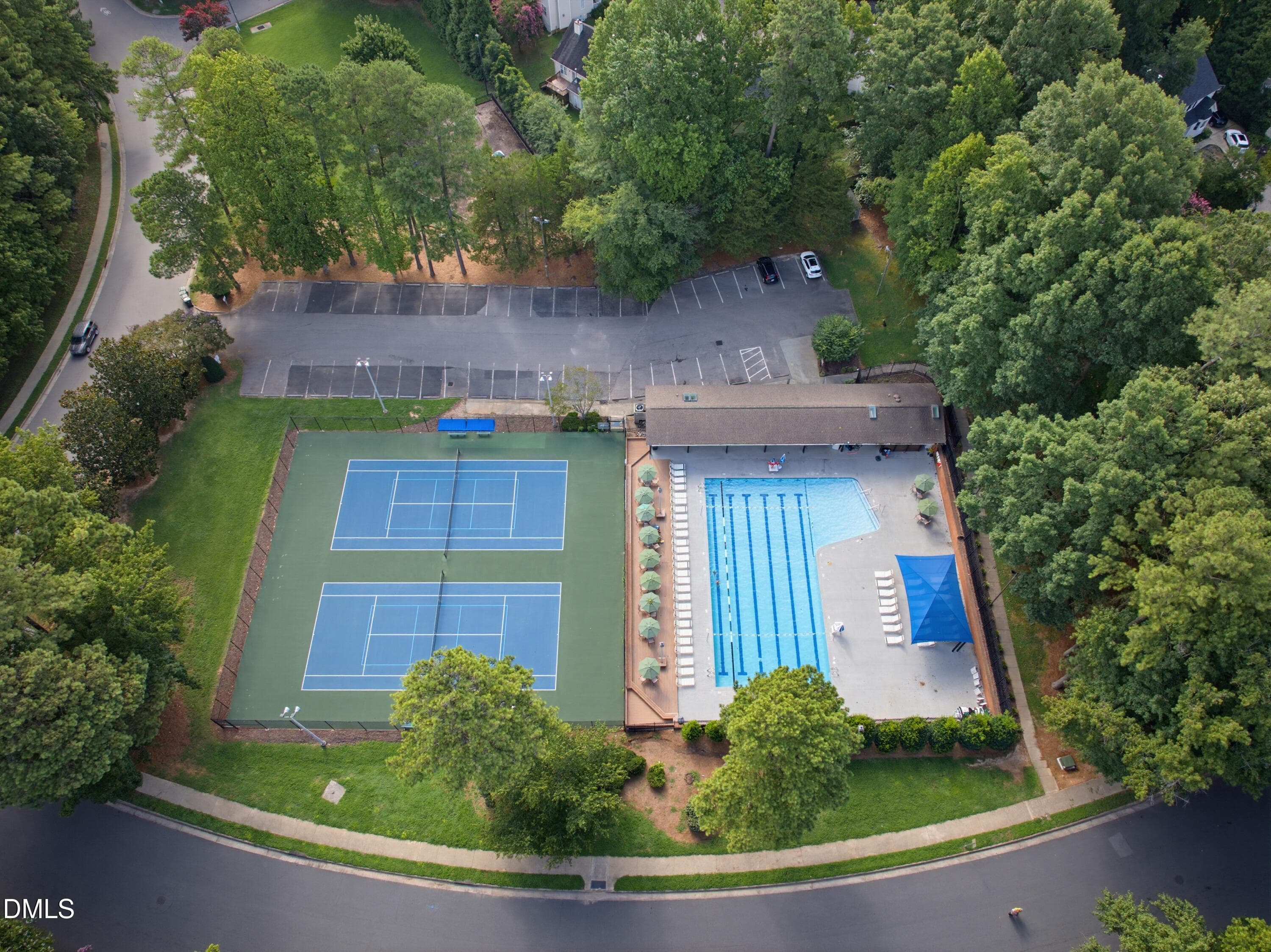 HOA Pool And Tennis - 8901 Castleton Lane, Raleigh, NC 27615, Raleigh