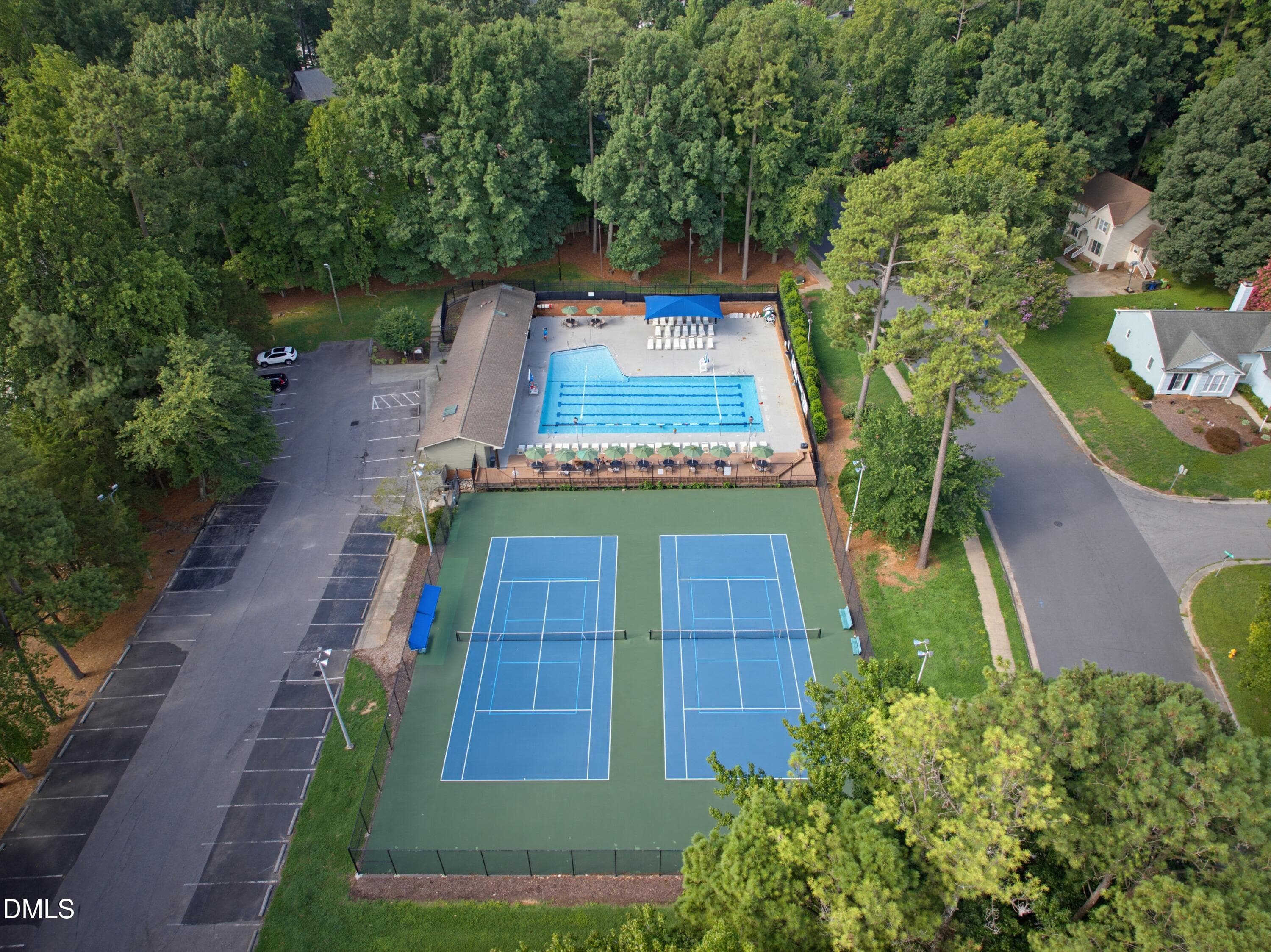 HOA Pool And Tennis - 8901 Castleton Lane, Raleigh, NC 27615, Raleigh