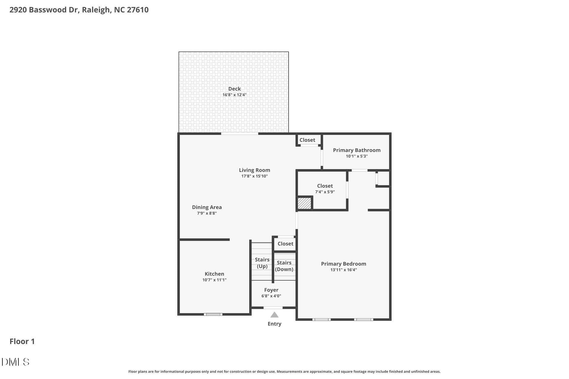 002-photo-floor-plan-15560232 - 2920 Basswood Drive, Raleigh, NC 27610, Raleigh