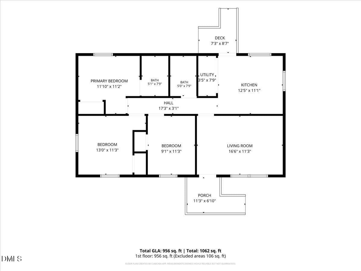 Floor Plan - 820 Tungsten Mine Road, Bullock, NC 27507