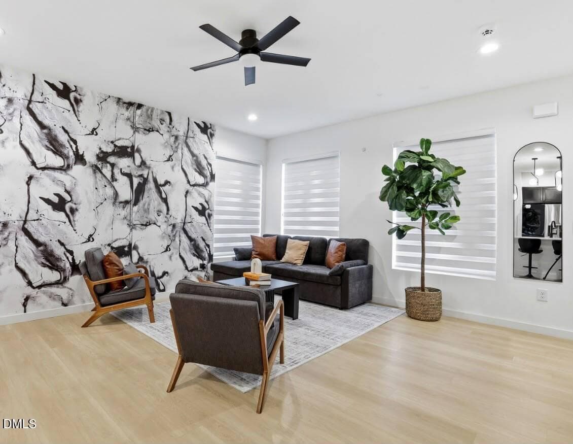 Living Room - 504 Commonwealth Street, Durham, NC 27703, Durham