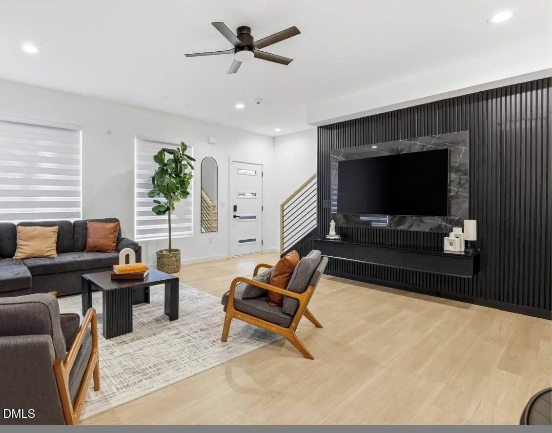 Living Room - 504 Commonwealth Street, Durham, NC 27703, Durham