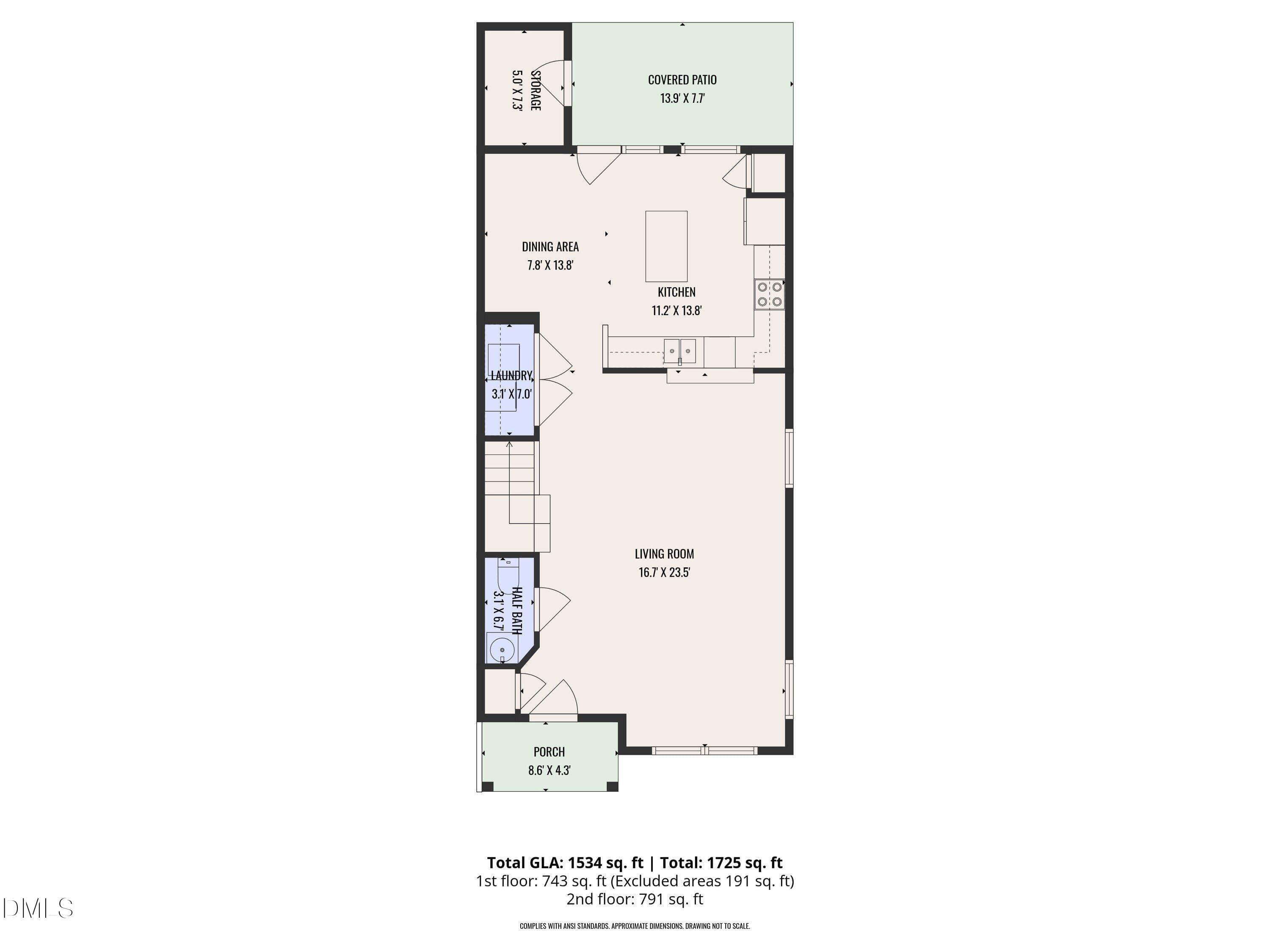 1st_floor_102_harvest_oaks_lane_59_durha - 102 Harvest Oaks Lane 59, Durham, NC 27703, Durham