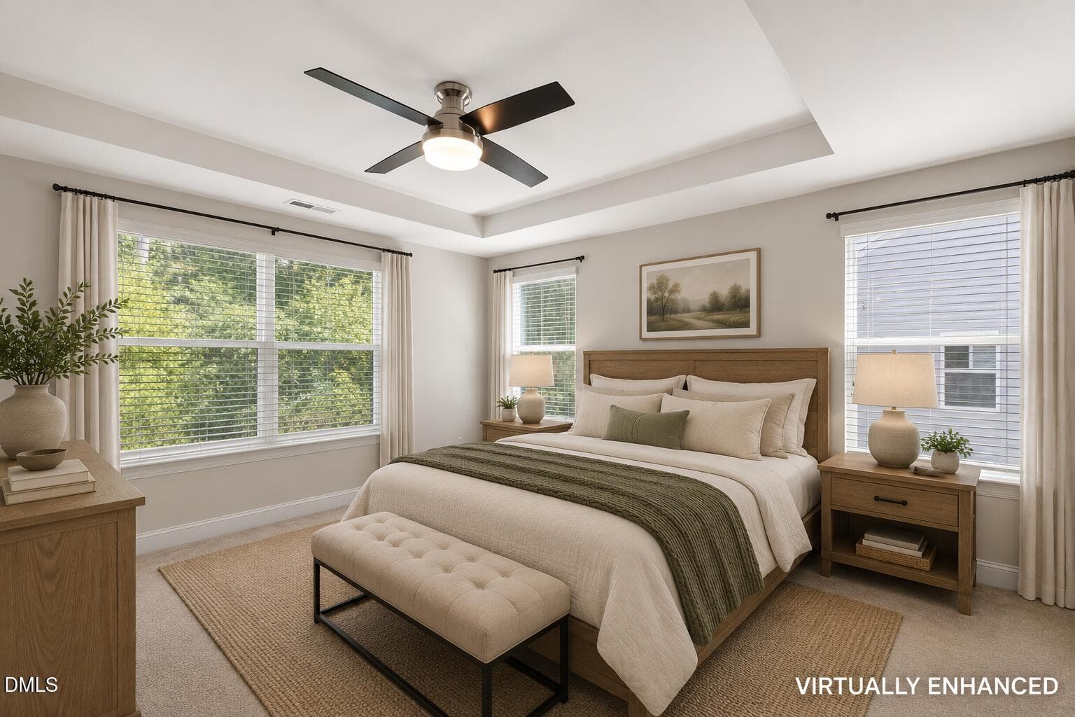 primary bedroom - 102 Harvest Oaks Lane 59, Durham, NC 27703, Durham