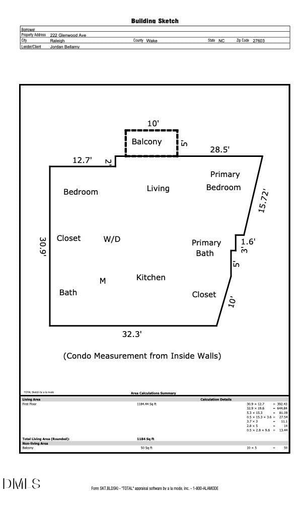 501 Floorplans copy - 222 Glenwood Avenue 501, Raleigh, NC 27603, Raleigh