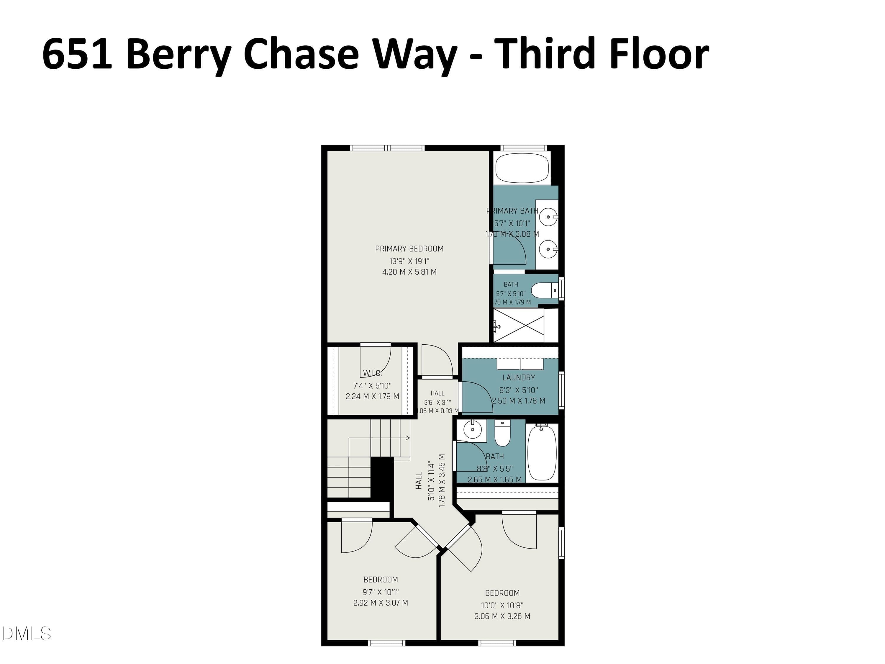 651_Berry_Chase_Way_-_Third_Floor - 651 Berry Chase Way, Cary, NC 27519, Cary