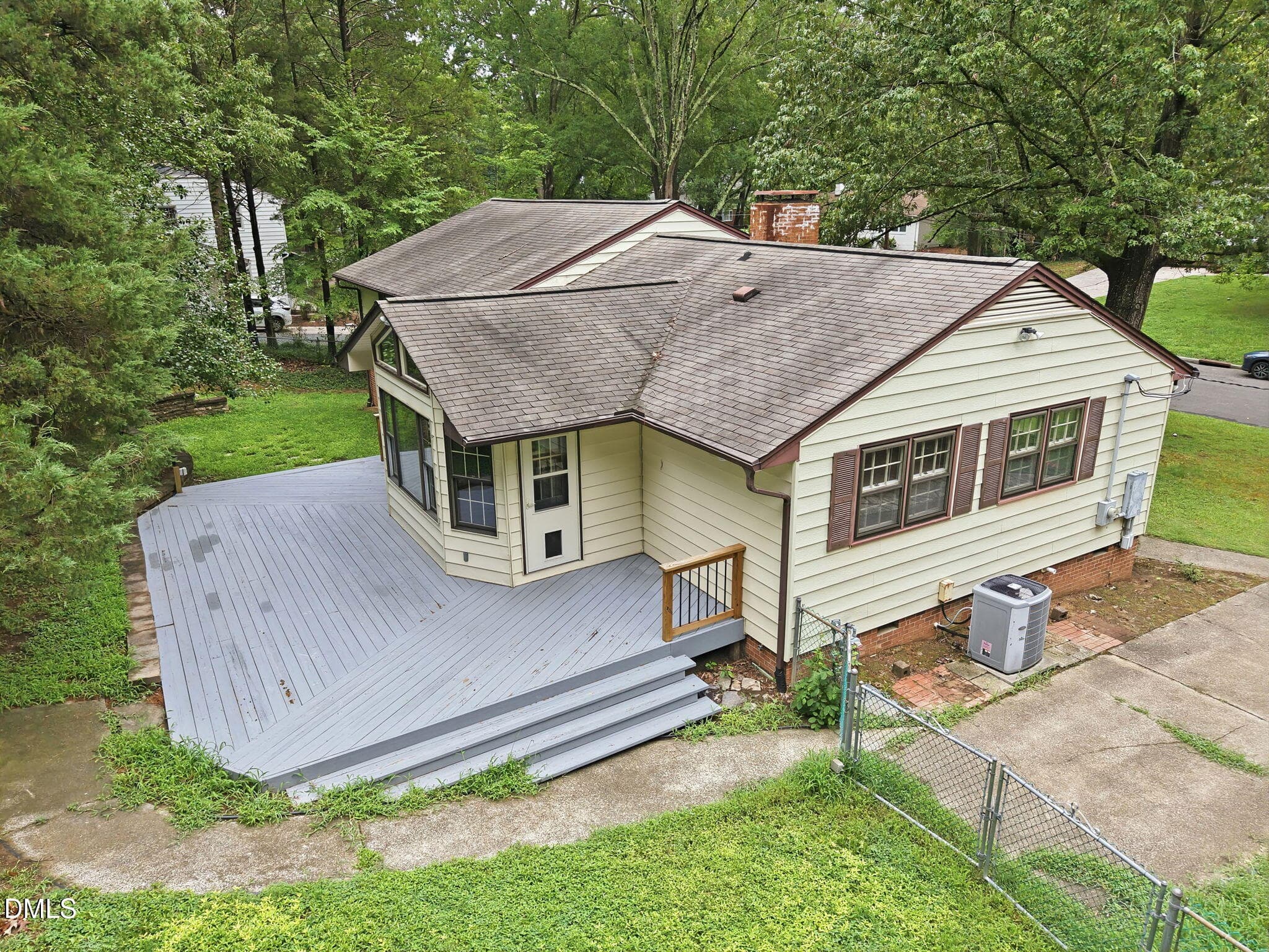 Rear Exterior - 305 Plum Lane, Chapel Hill, NC 27517, Chapel Hill