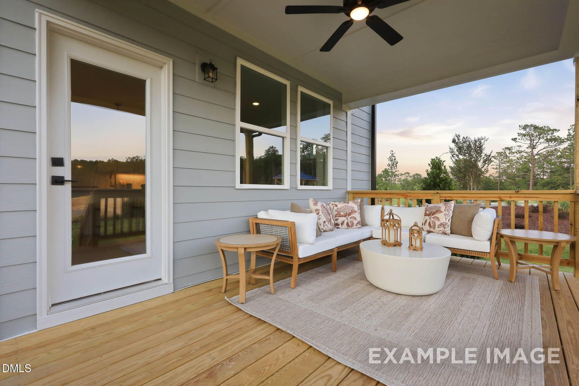 Sample Covered PorchPhoto - 563 Whinfield Place, Aberdeen, NC 28315
