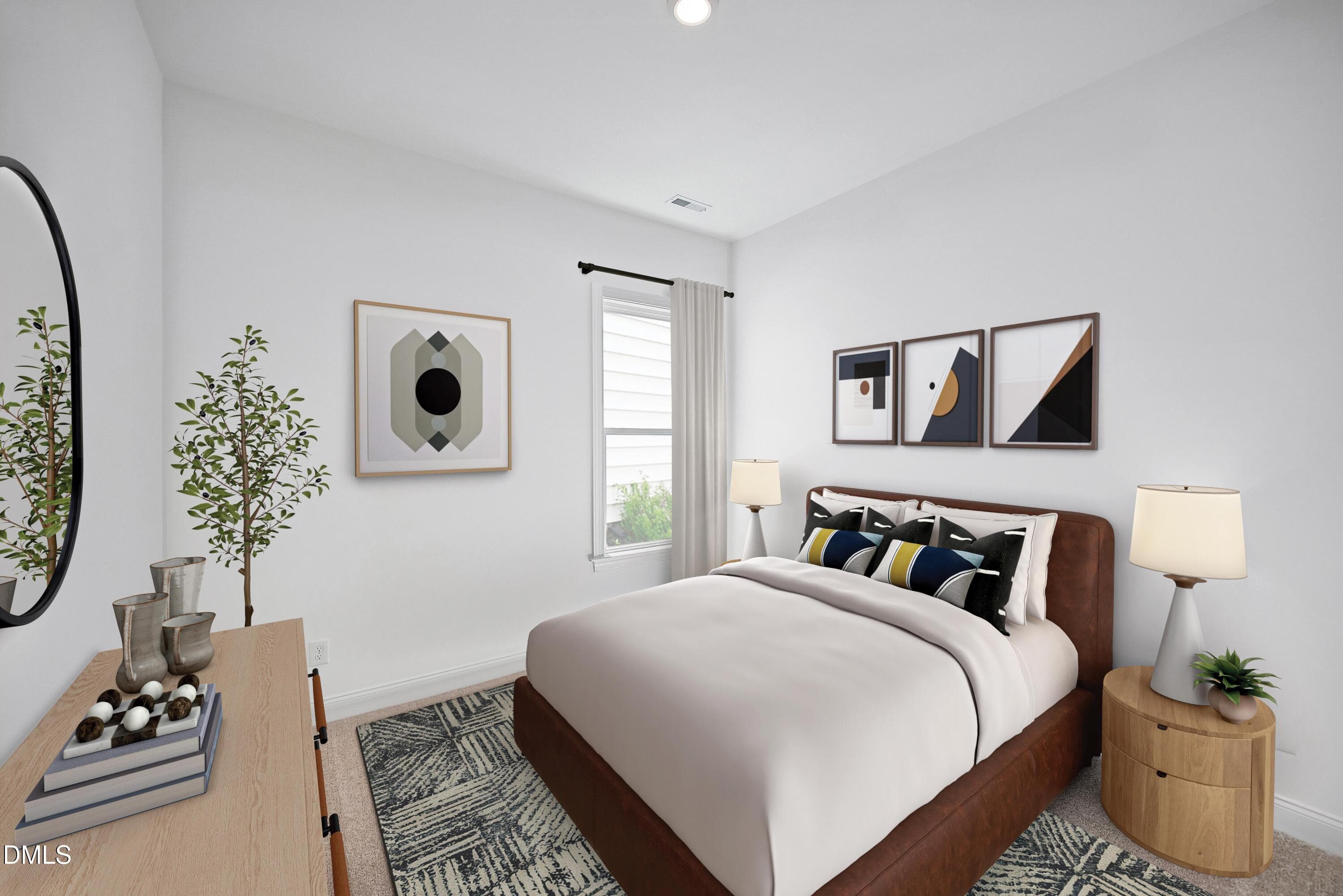 Secondary Bedroom - 2404 Broomhall Lane 206, Raleigh, NC 27610, Raleigh