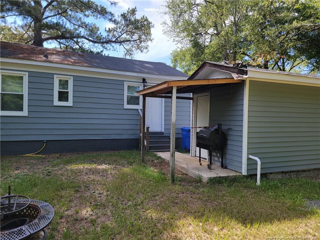 BACK OF THE HOME - 1031 S REVERE Street S, Fayetteville, NC 28304, Fayetteville