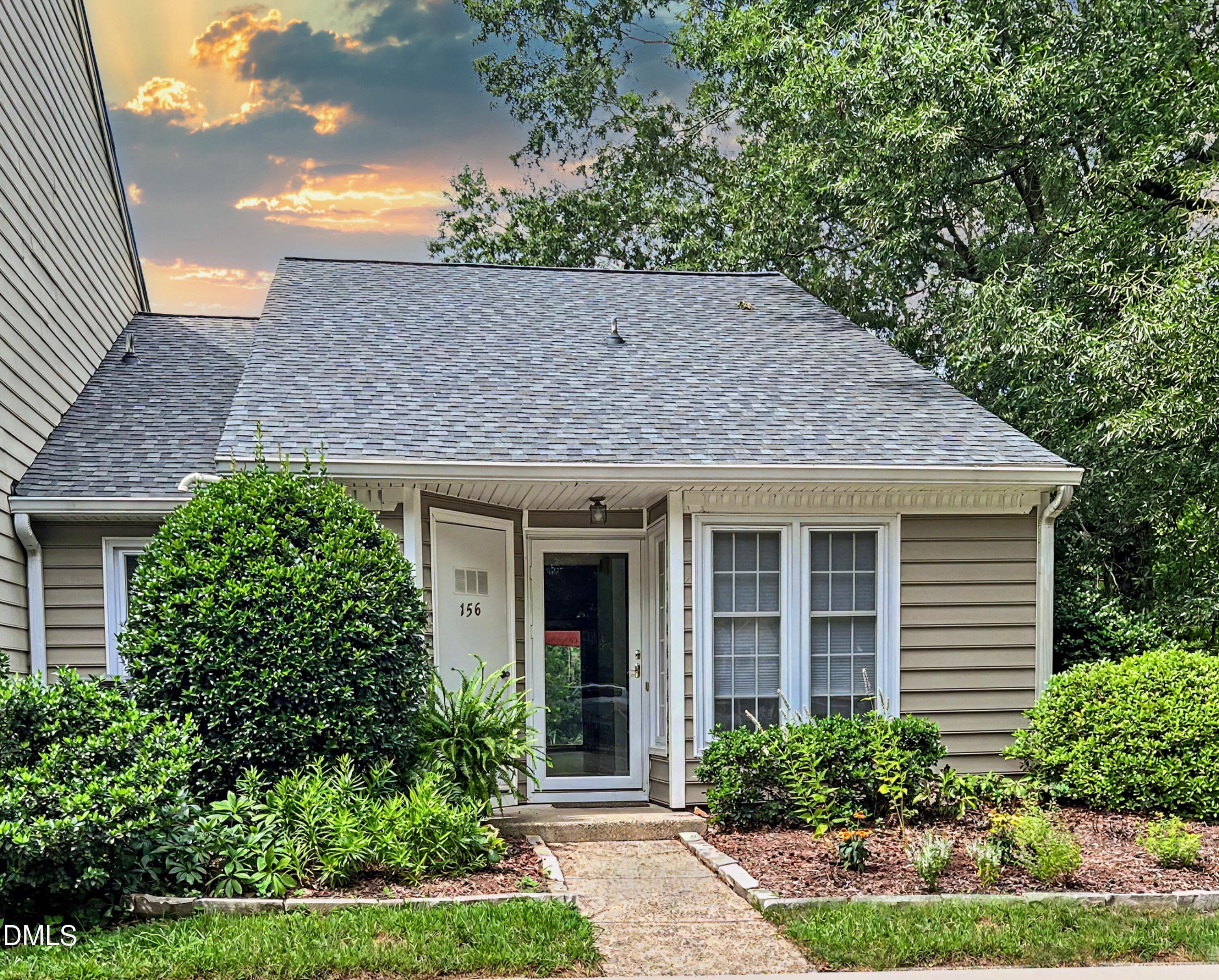 Front-dusk - 156 St Andrews Lane, Chapel Hill, NC 27517, Chapel Hill