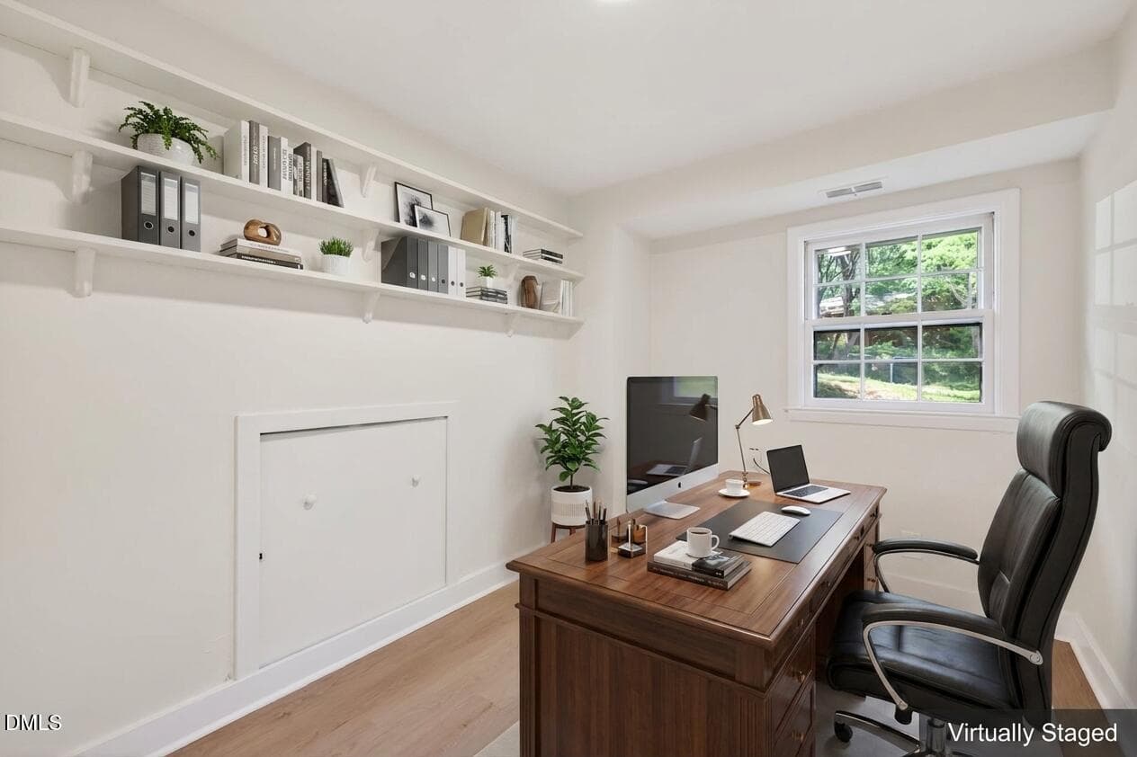 Office staged - 3304 Julian Drive, Raleigh, NC 27604, Raleigh