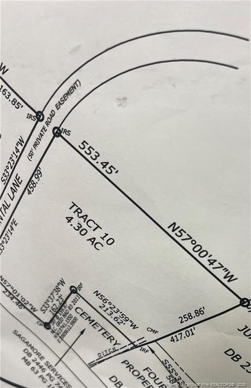 Survey - W Parkton Tobemory Road, Parkton, NC 28371, Parkton