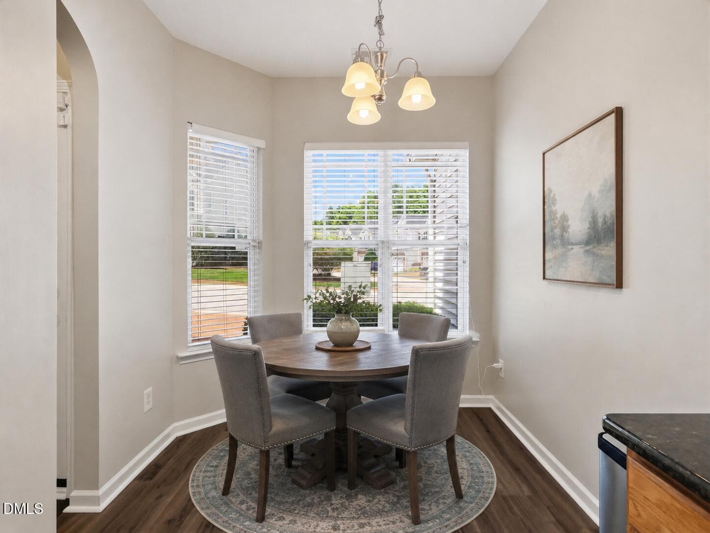 virtually staged dining - 2505 Asher View Court, Raleigh, NC 27606, Raleigh
