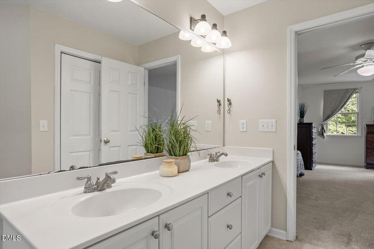 Double sink vanity - 87 Danning Drive, Chapel Hill, NC 27516, Chapel Hill