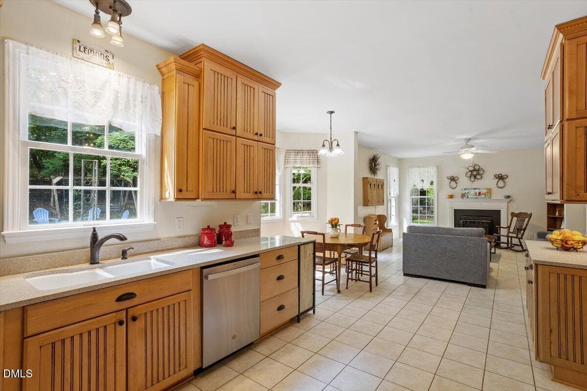 Kitchen with pantry & oodles of storage - 87 Danning Drive, Chapel Hill, NC 27516, Chapel Hill