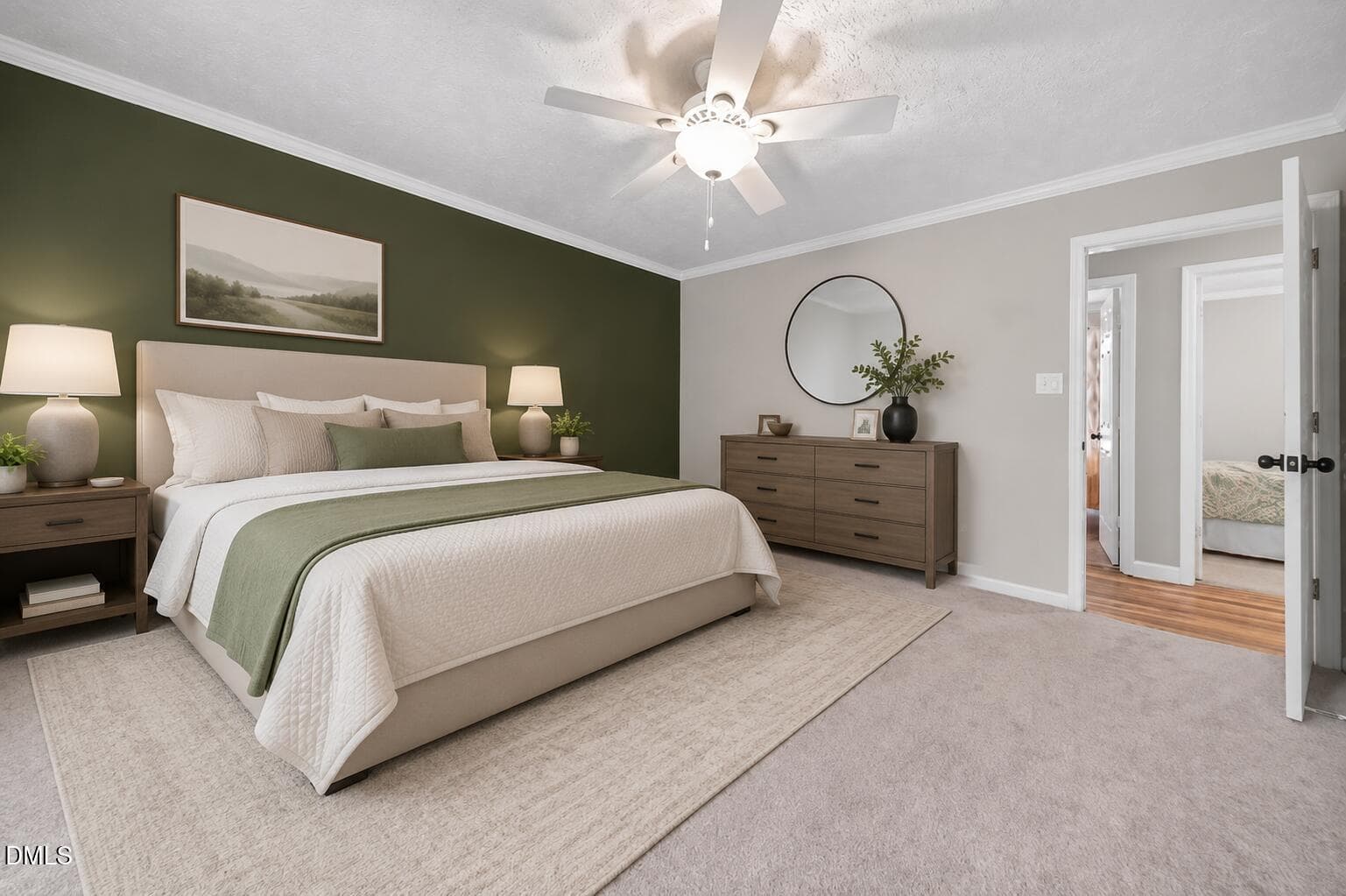 Primary bedroom - 6700 Cane Creek Drive, Efland, NC 27243, Efland