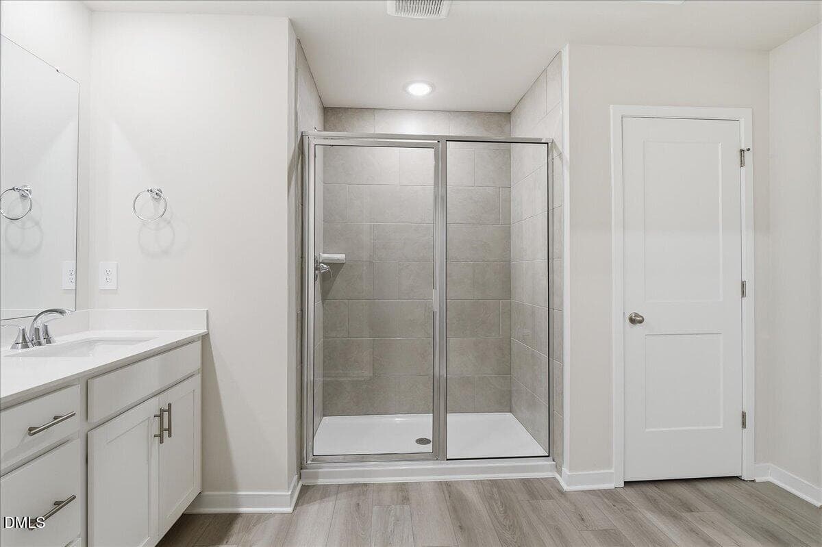 18 - Primary Bath - 174 N Field Sparrow Way, Clayton, NC 27520