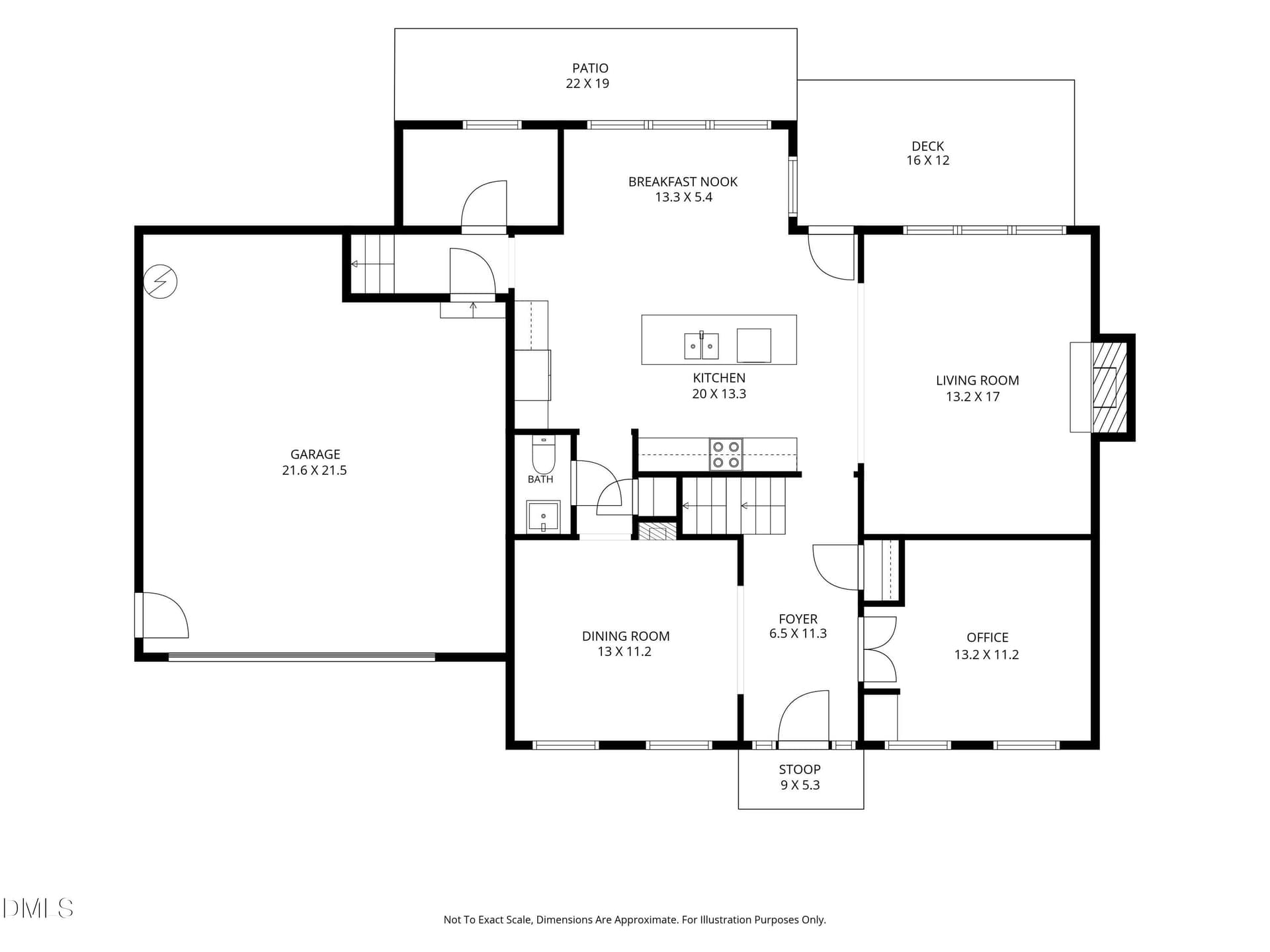 danagher 1st floor - 116 Danagher Court, Holly Springs, NC 27540