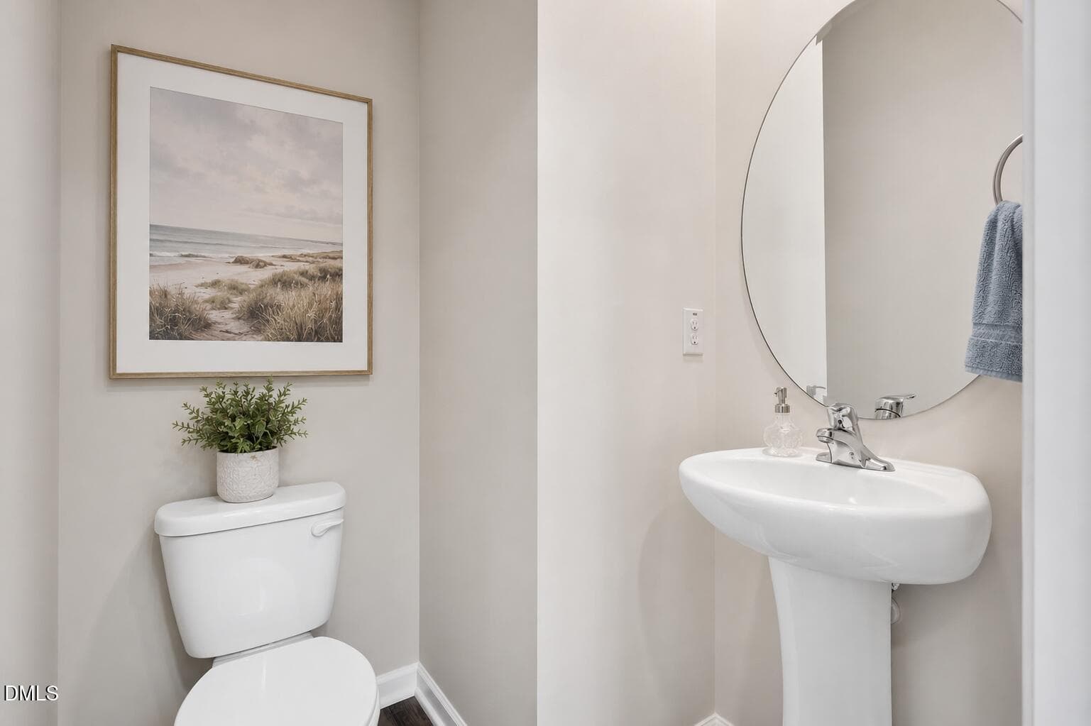 Bellhaven Half Bathroom - 269 Blue Aspen Drive, Fuquay Varina, NC 27526