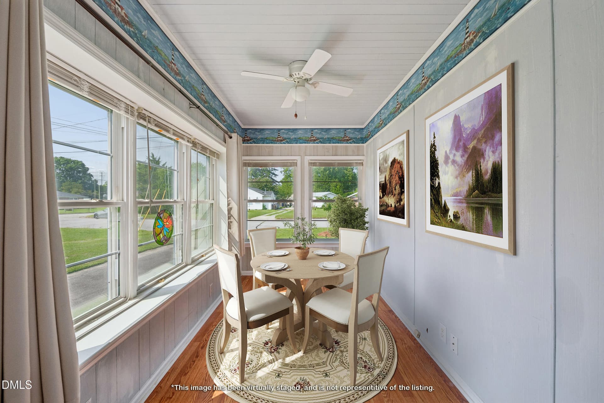 Breakfast Nook (Virtual Furniture) - 706 E Country Club Drive, Tarboro, NC 27886