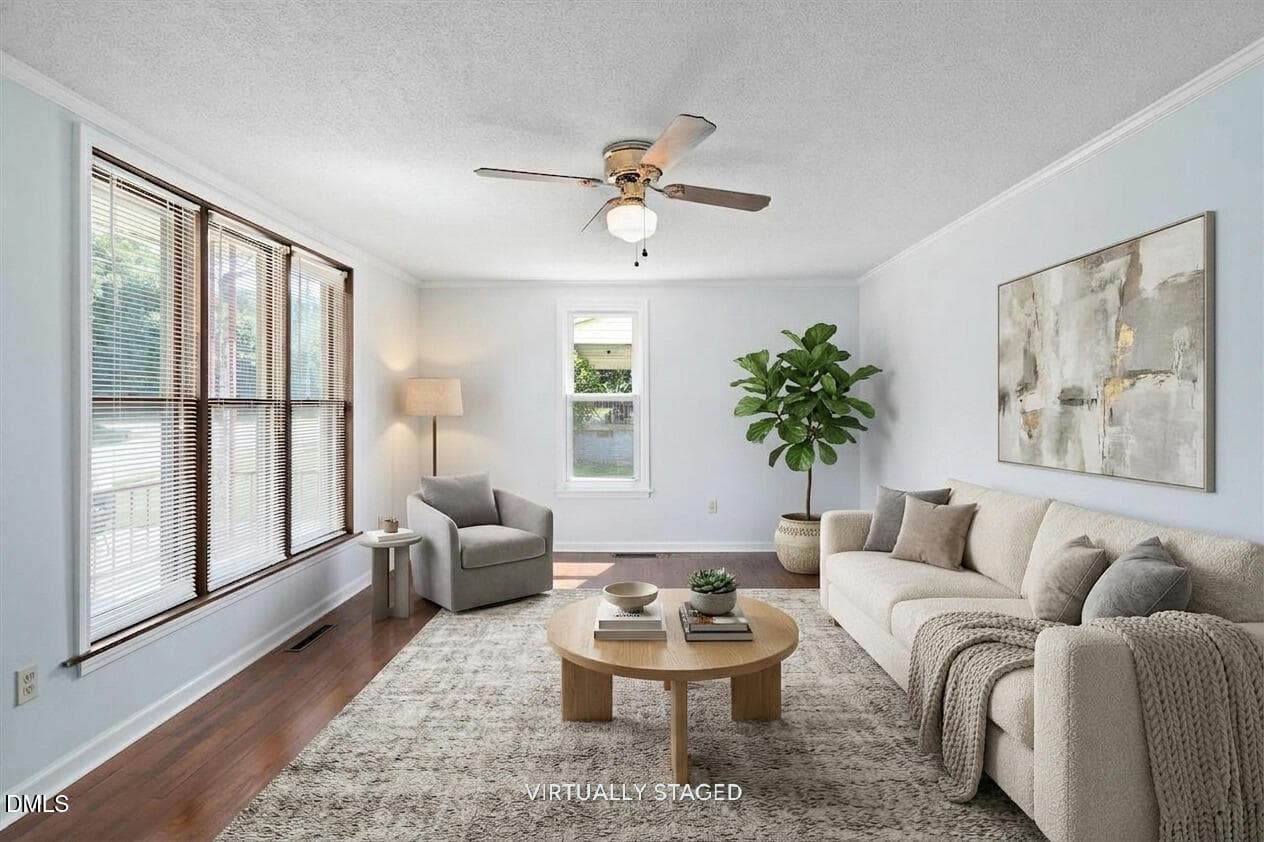 Living - 215 W Parker Street, Graham, NC 27253