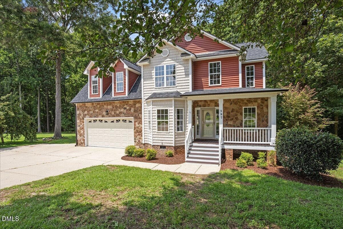 Front Exterior - 397 Boone Trail, Garner, NC 27529
