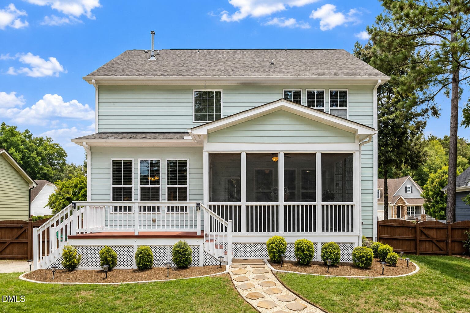 Back Elevation - 2631 Brighton Bluff Drive, Apex, NC 27539