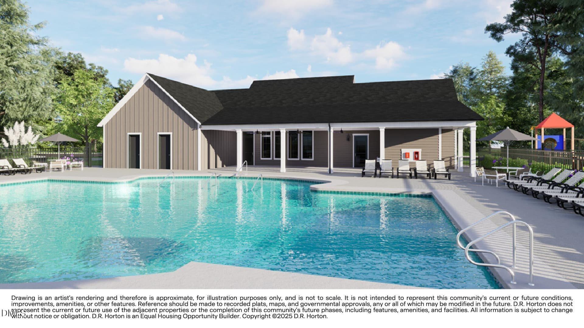 Back and Pool_disclaimer - 0525 Tbd At Plat, Sanford, NC 27330