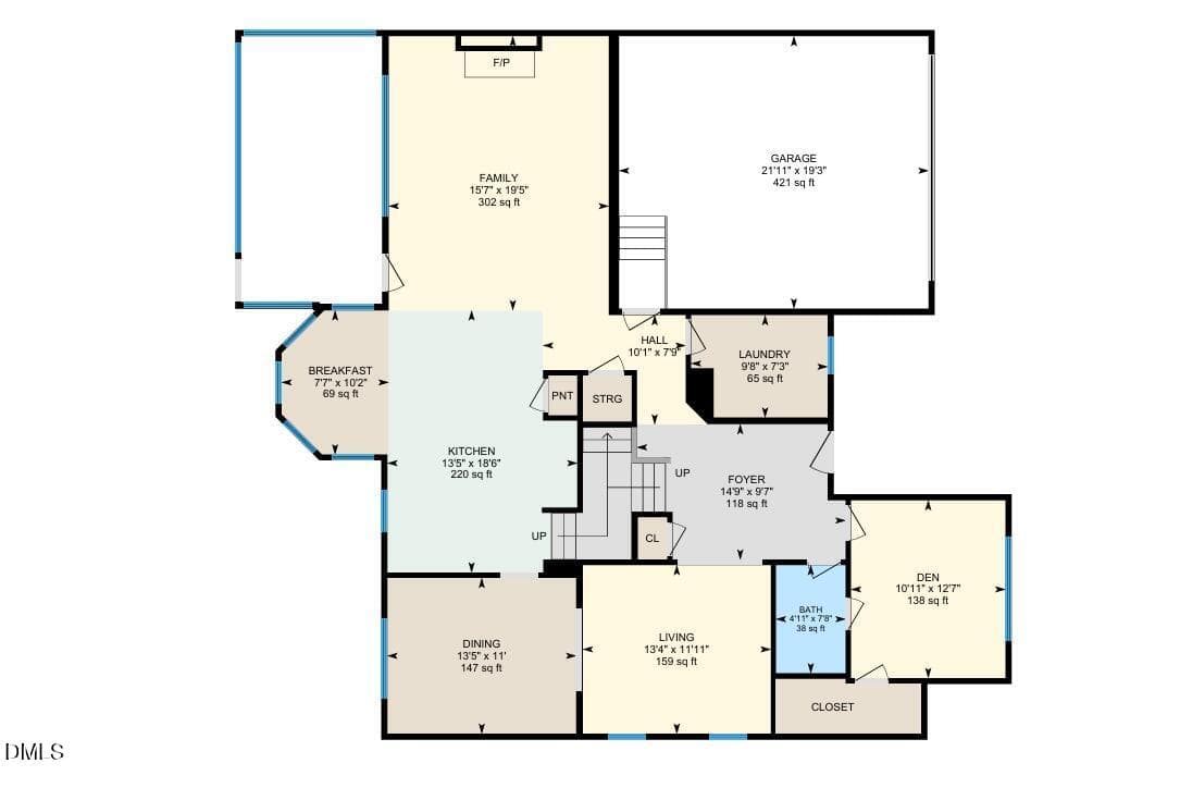 Floor plan1 - 107 Lonebrook Drive, Chapel Hill, NC 27516, Chapel Hill