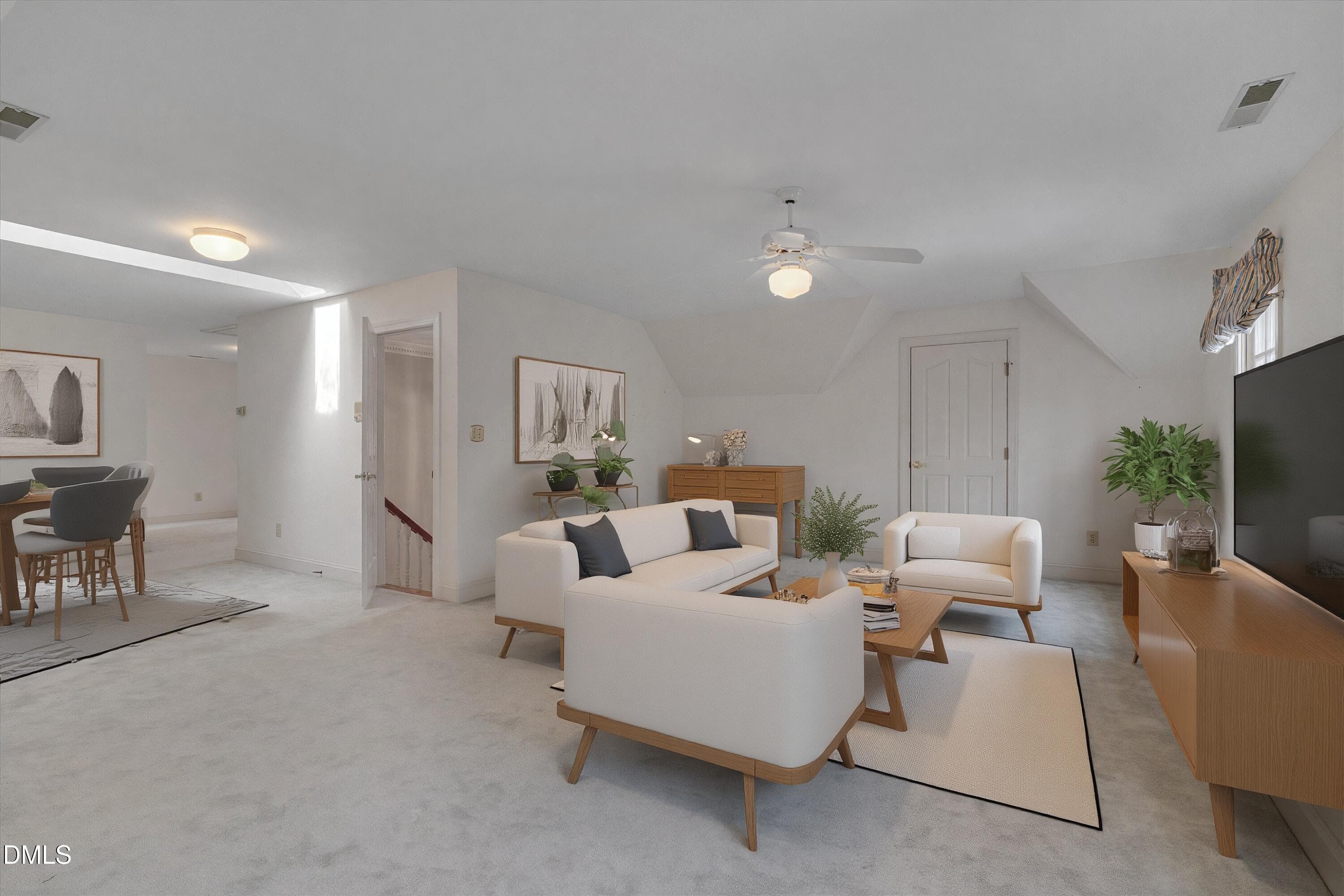 Third Floor Flex Room Virtually Staged - 101 Abbotsford Court, Durham, NC 27712, Durham