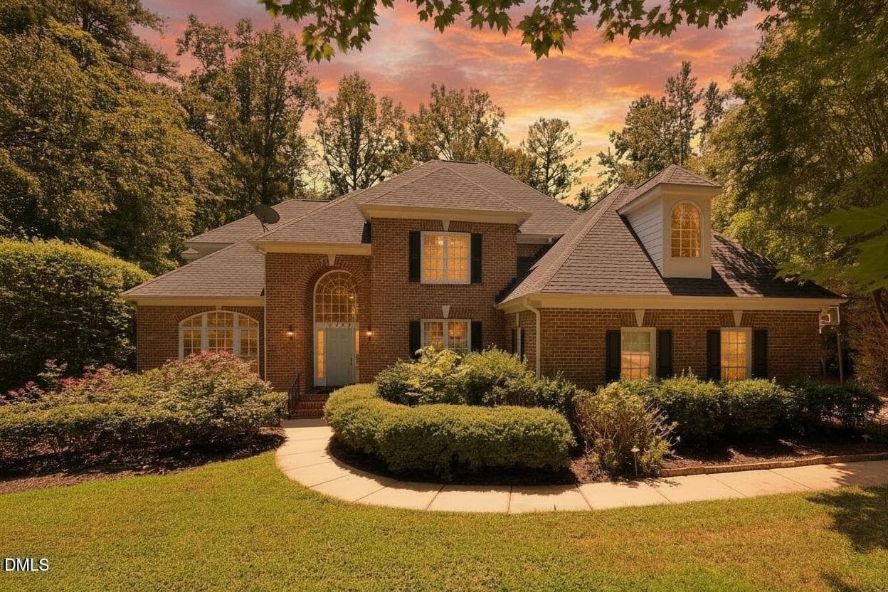 twilight front - 7524 Tynewind Drive, Wake Forest, NC 27587