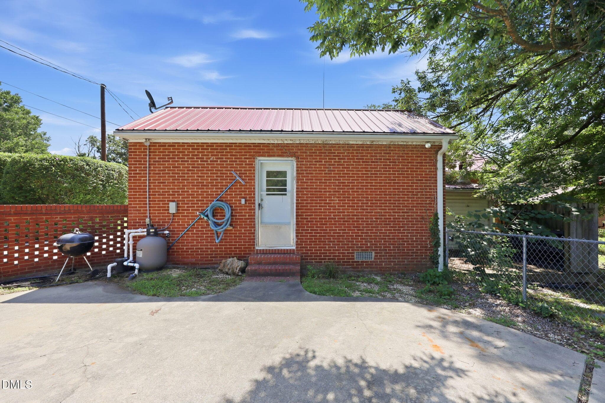 Back of Structure - 306 Oakgrove Drive, Graham, NC 27253