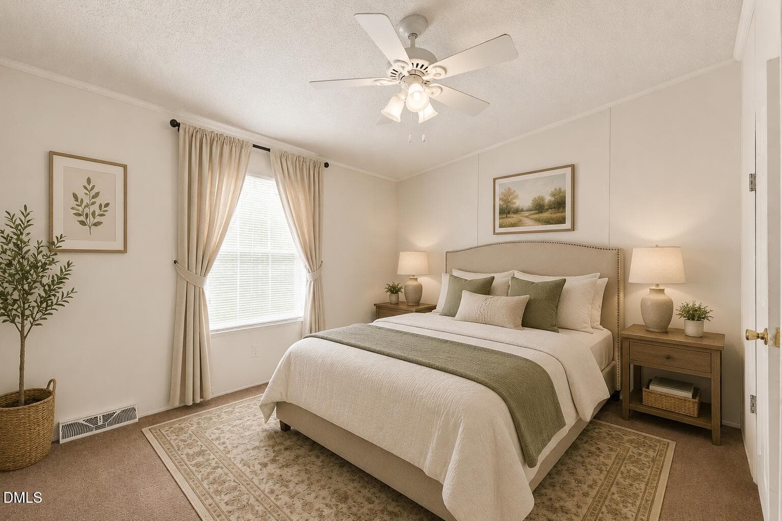 Bedroom 2 - Virtually Staged - 602 Newton Avenue, Princeville, NC 27886, Princeville