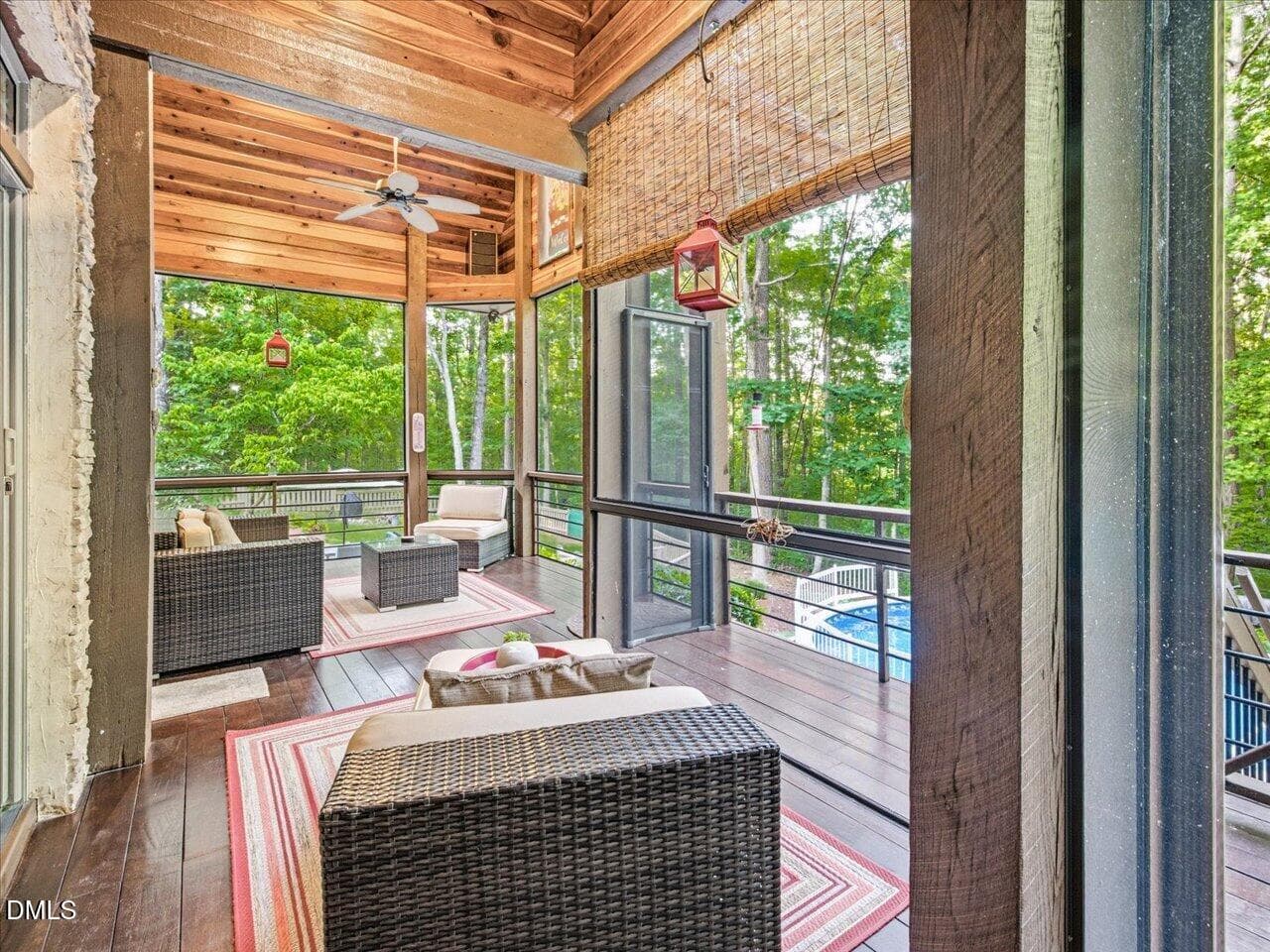Screened Porch - 275 Mill Stone Road Ext., Moncure, NC 27559