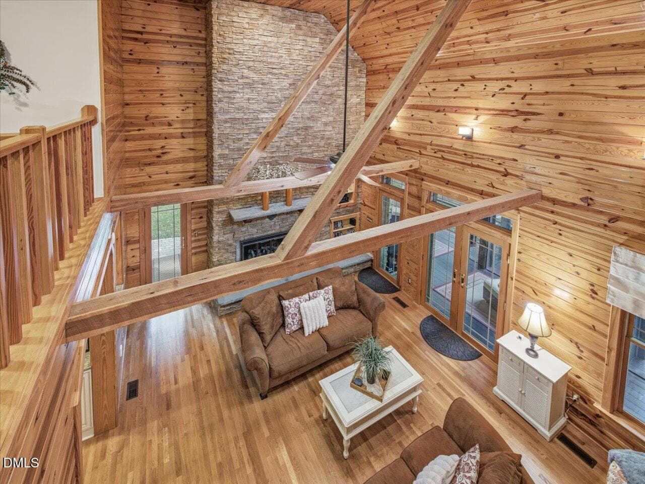 View of Living Room - 275 Mill Stone Road Ext., Moncure, NC 27559