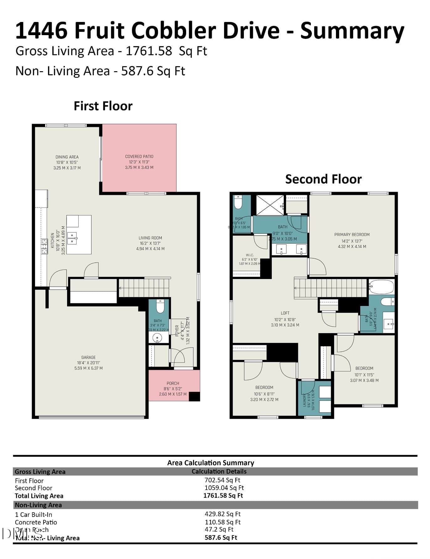 Full Floorplan - 1446 Fruit Cobbler Drive, Haw River, NC 27258, Haw River