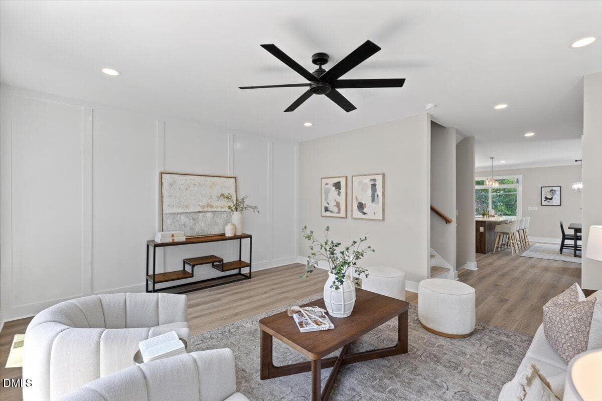 Living Room - 720 Oakwood Avenue 101, Raleigh, NC 27601, Raleigh