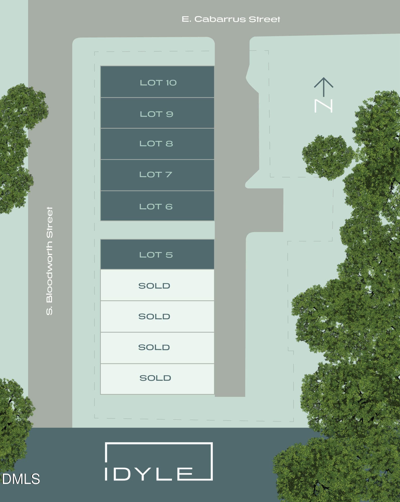 Idyle_Site_Map_Final_GOOD_8 4 26 - 501 S Bloodworth Street 105, Raleigh, NC 27601, Raleigh