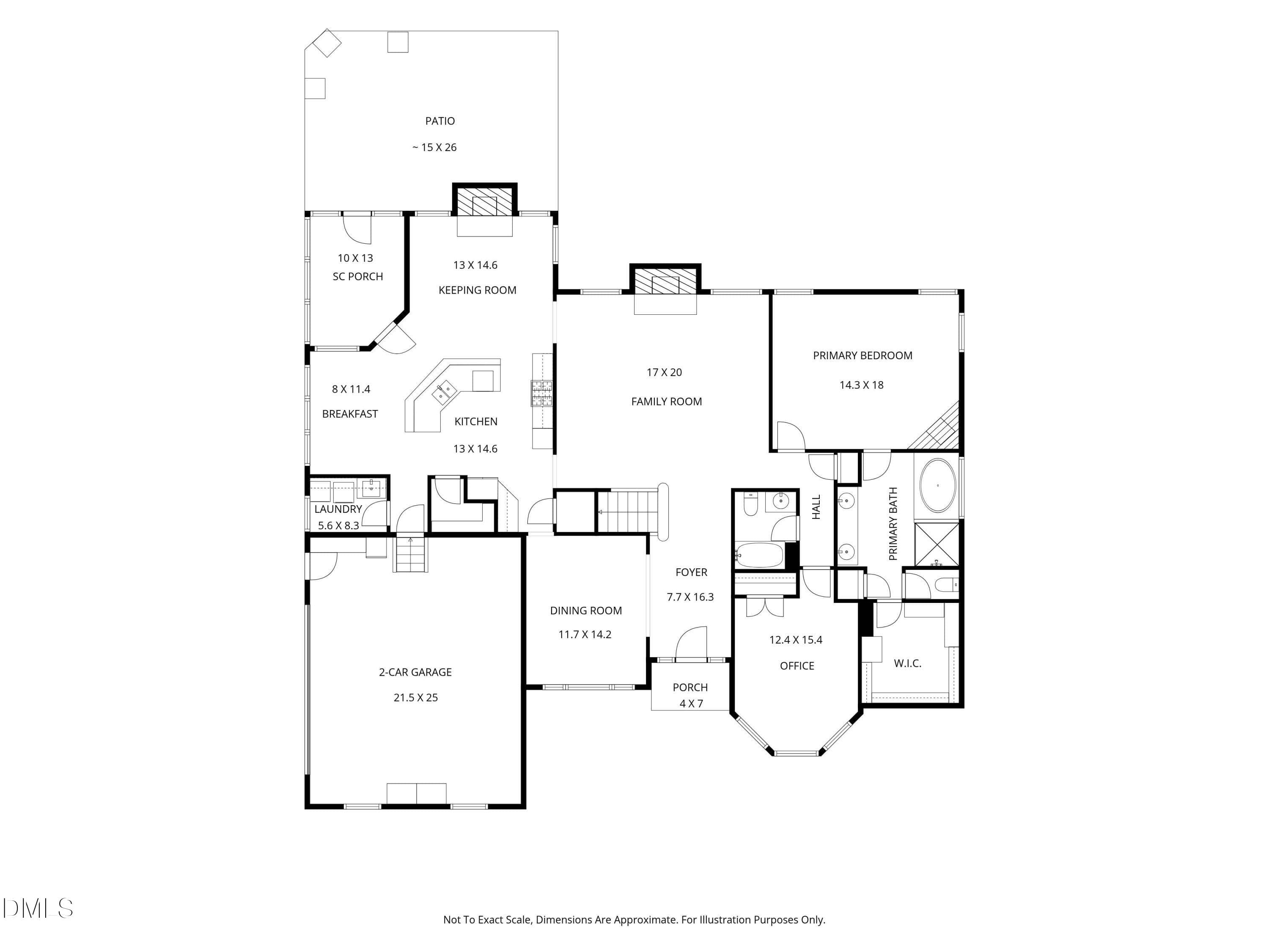 2908 Morning Ridge sketch_Page_2 - 2908 Morning Ridge Court, Raleigh, NC 27616, Raleigh