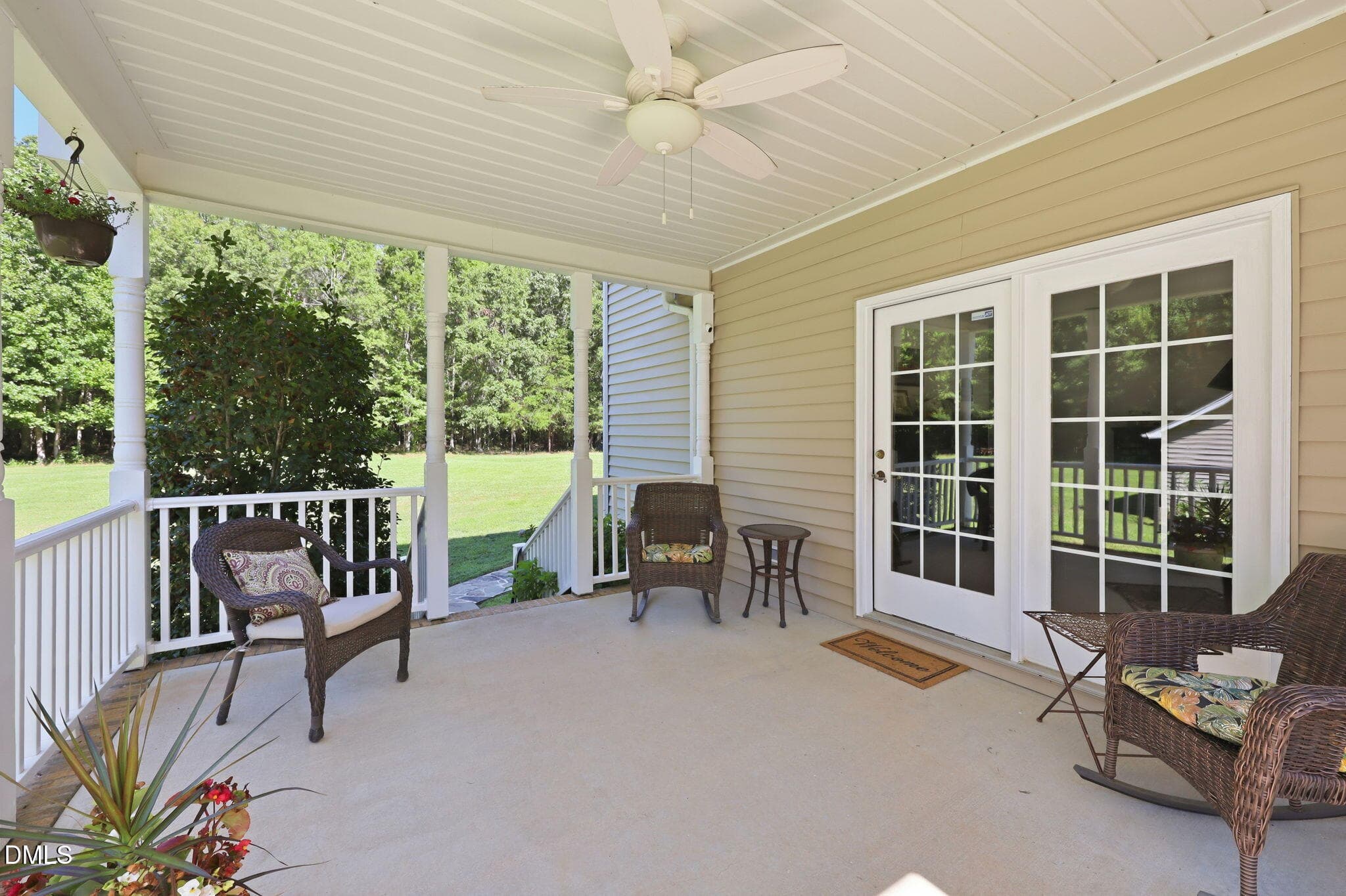 Covered Porch - 2101 Waterwheel Road, Hurdle Mills, NC 27541