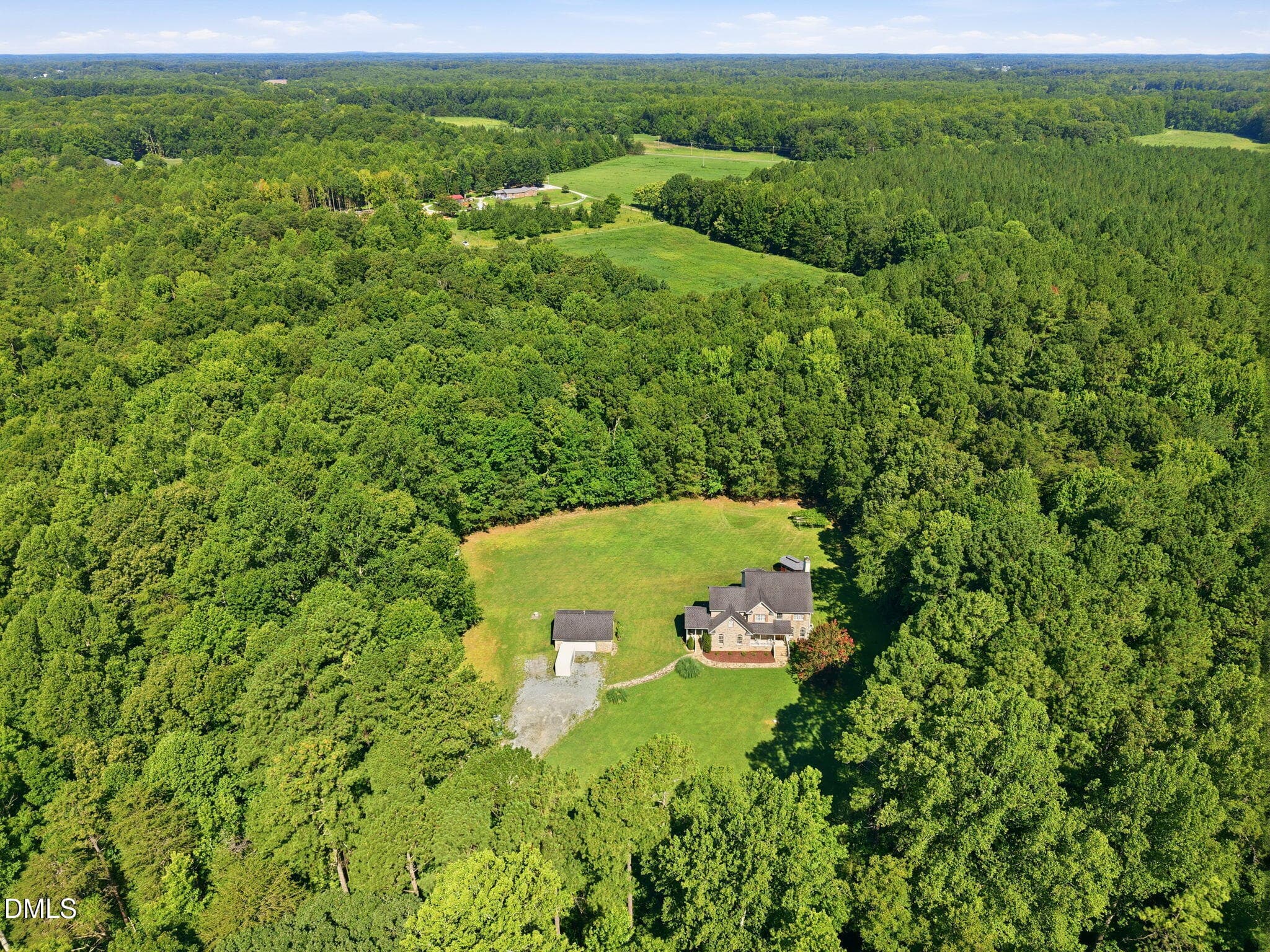 Drone - 2101 Waterwheel Road, Hurdle Mills, NC 27541
