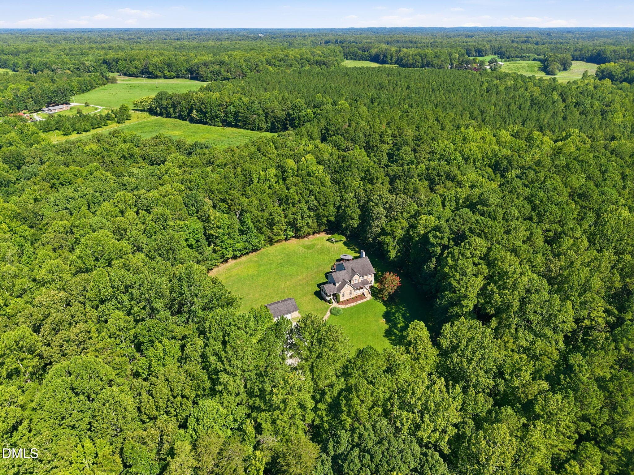 Drone - 2101 Waterwheel Road, Hurdle Mills, NC 27541