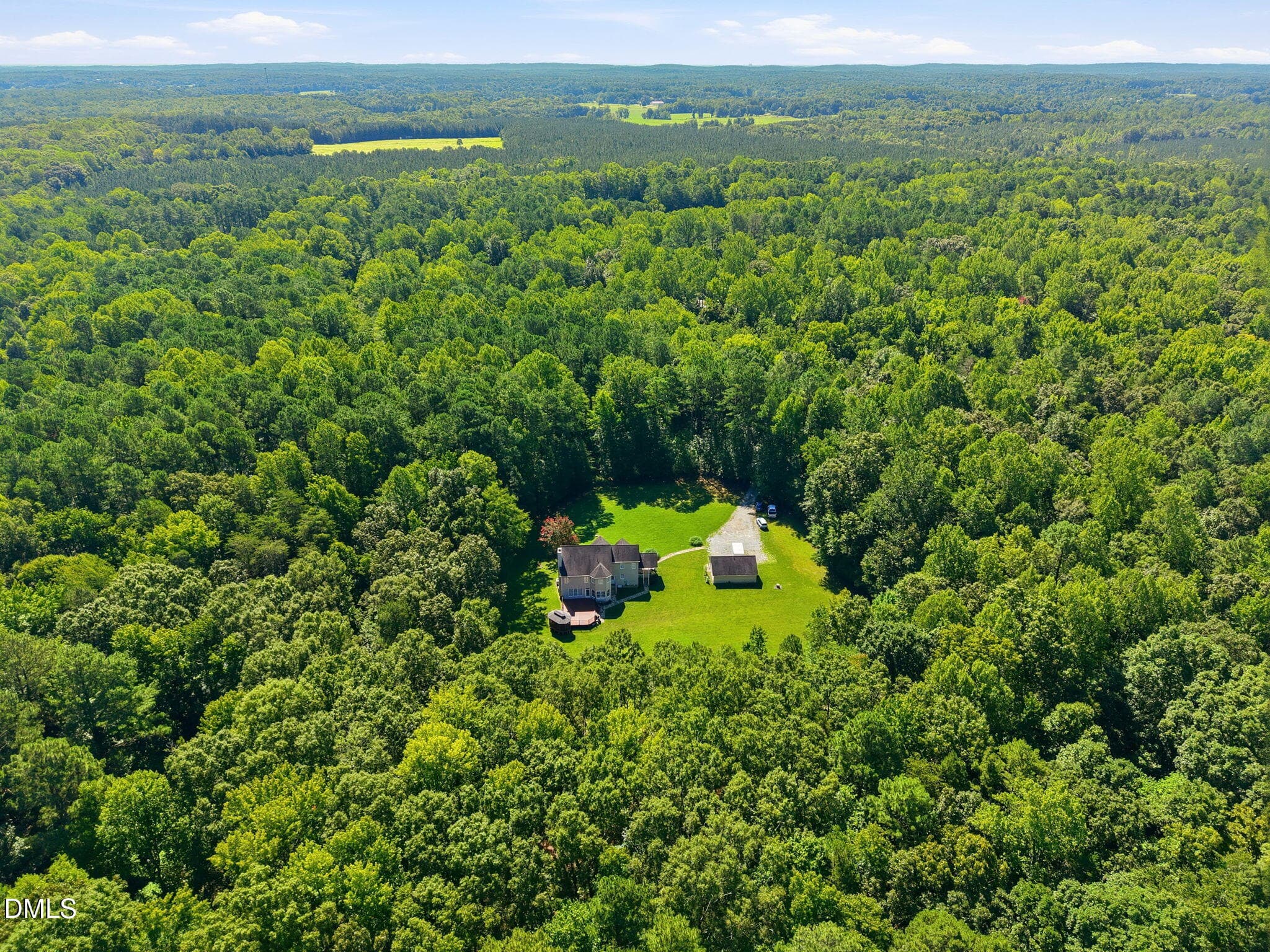 Drone - 2101 Waterwheel Road, Hurdle Mills, NC 27541