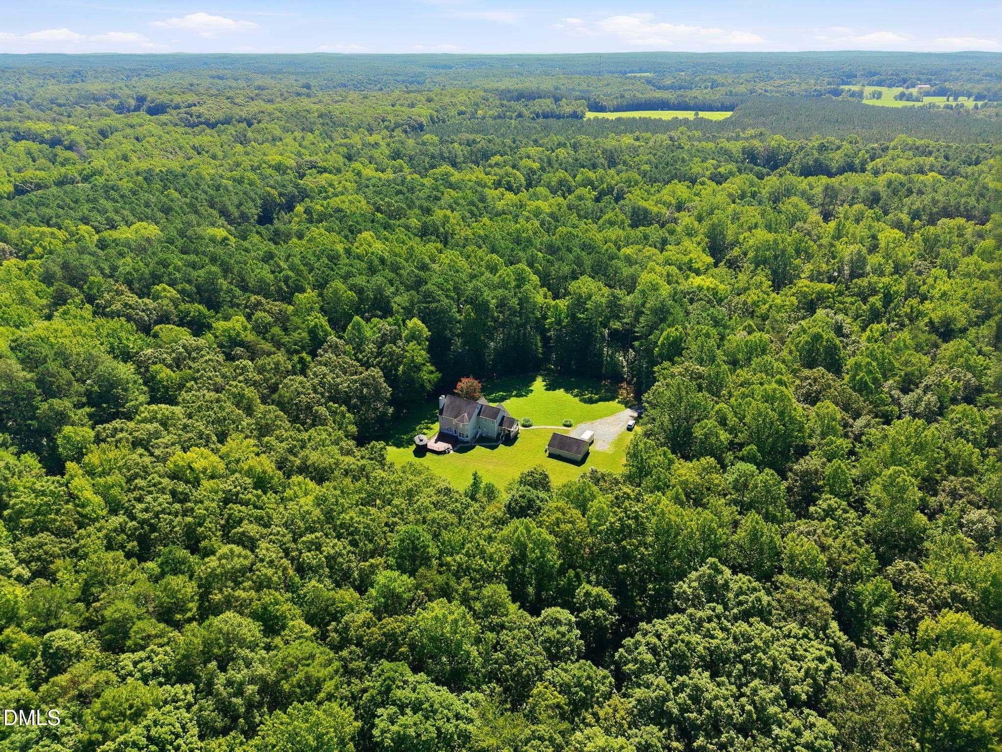 Drone - 2101 Waterwheel Road, Hurdle Mills, NC 27541