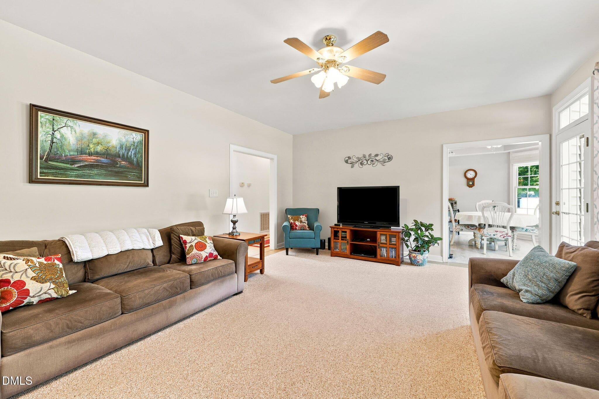 Living Room - 2101 Waterwheel Road, Hurdle Mills, NC 27541