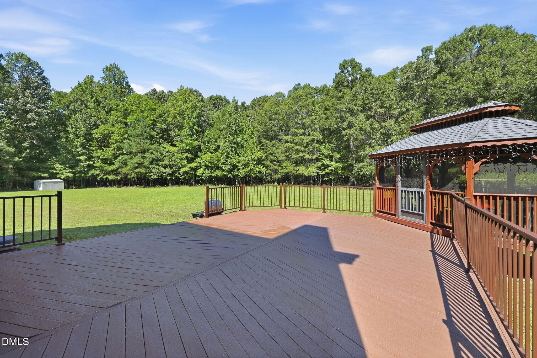 Screened Gazebo - 2101 Waterwheel Road, Hurdle Mills, NC 27541