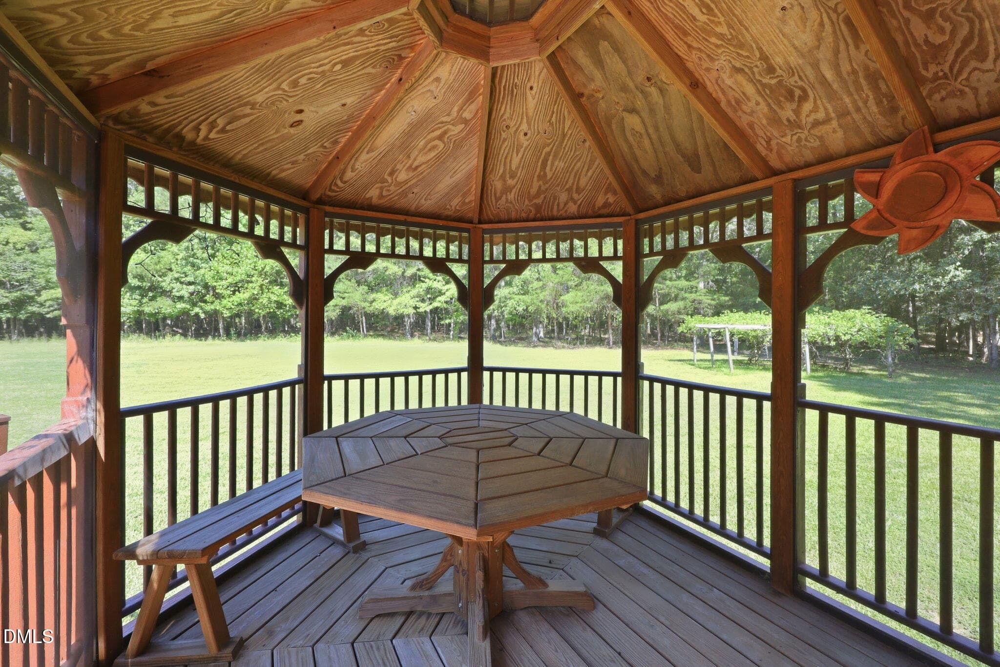 Screened Gazebo - 2101 Waterwheel Road, Hurdle Mills, NC 27541