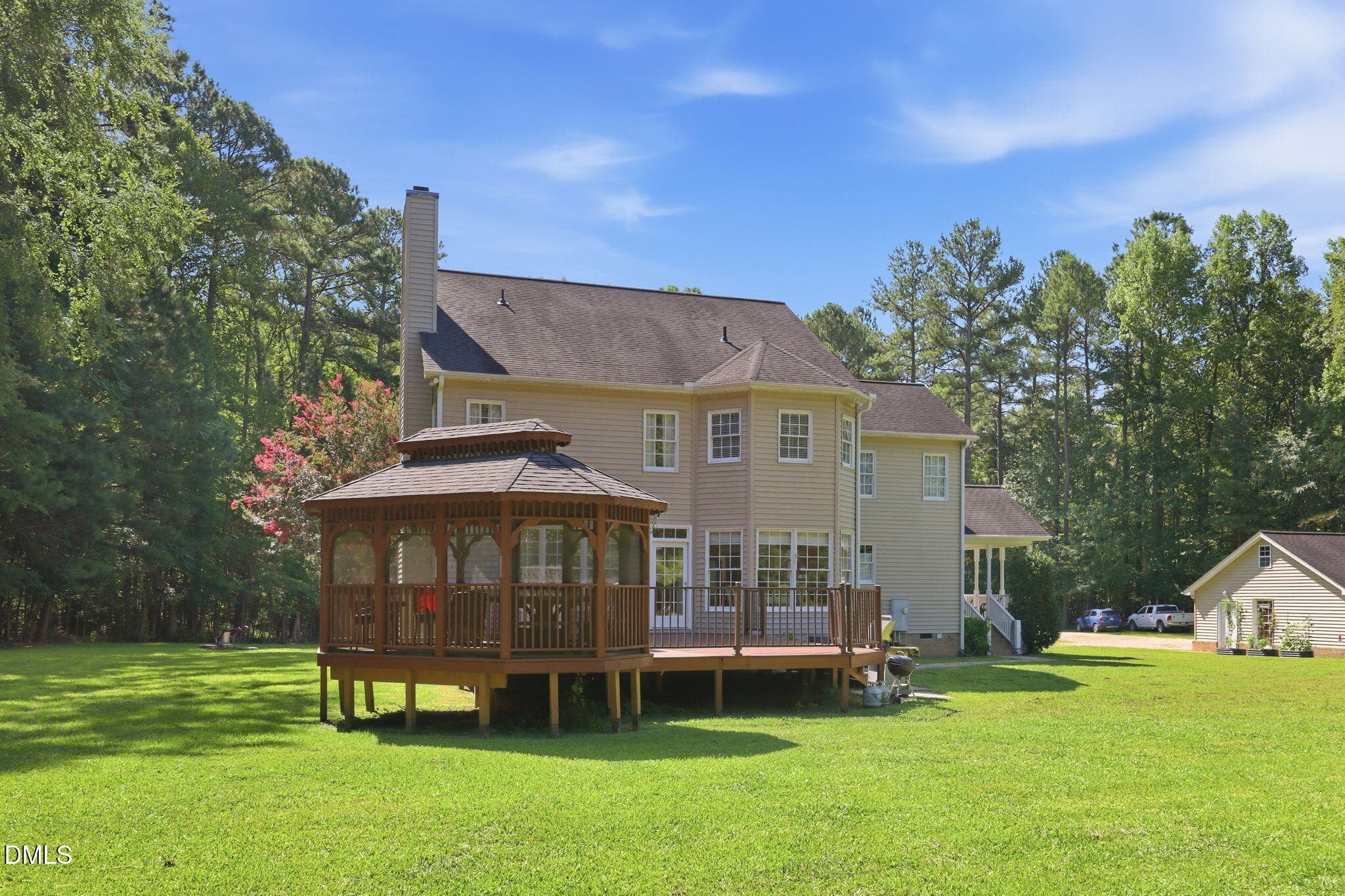 Exterior Back - 2101 Waterwheel Road, Hurdle Mills, NC 27541