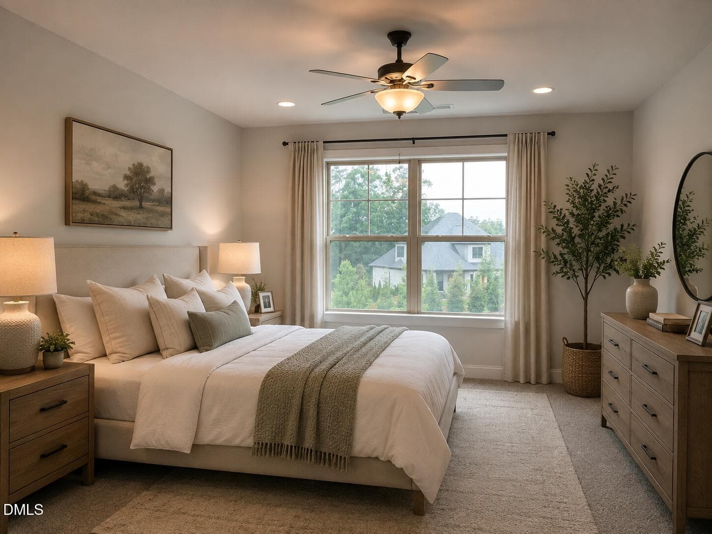 WB208 BEDROOM STAGED - 1097 Tulloch Court 208, Burlington, NC 27215, Burlington